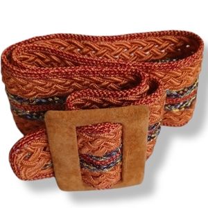 Karen Palmer Woven Belt Size S